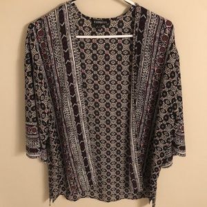 Express open blouse